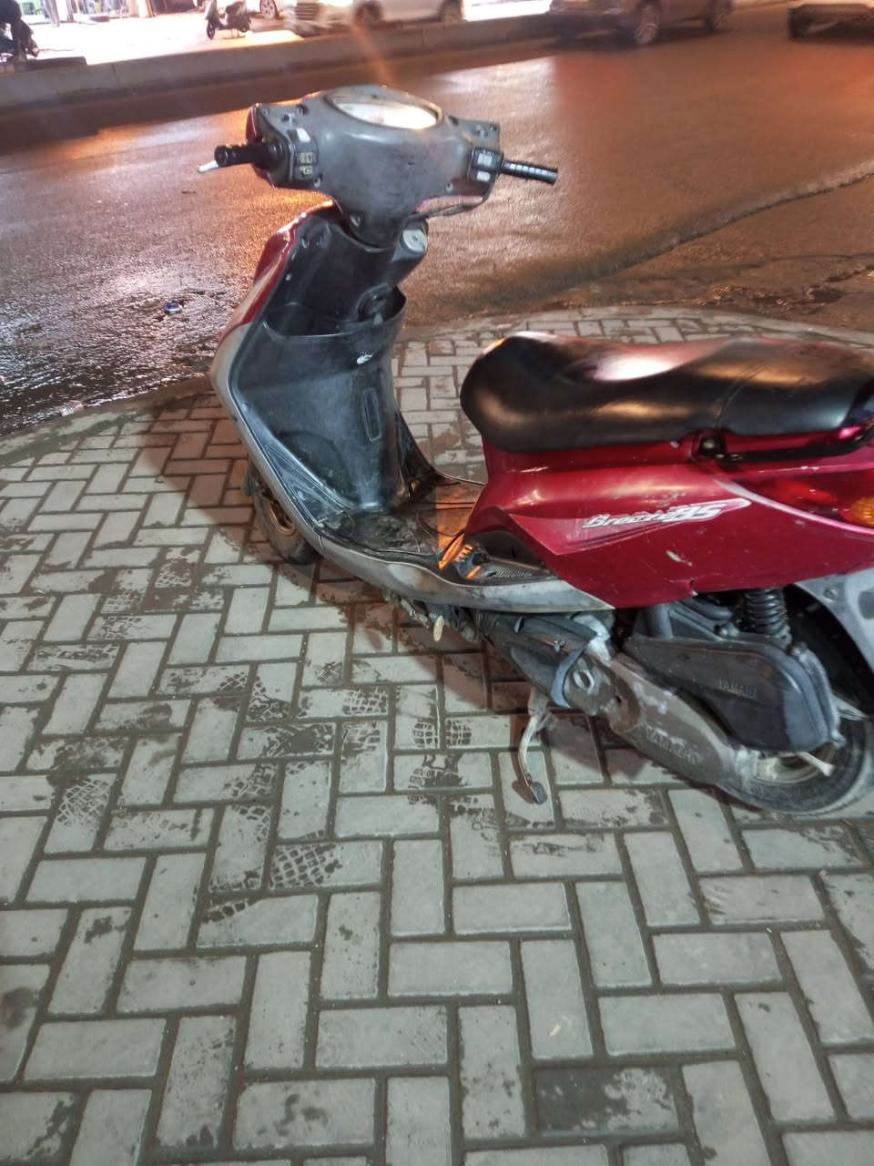 سلام عليكم دراجه بريز بغبقا البيع مكفوله كفاله عامه سعر مليون وبيها مجال مكاني مدينه الصدر الحبيبيه شراي هذا رقمي ***********
