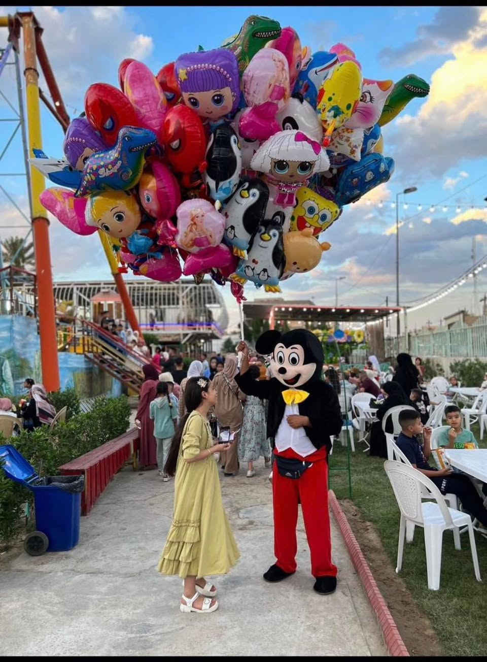العيد احلى  بمتنزه ارض المسرة الترفيهي  في العامرية الشارع  المضيف 

تفتح الابواب الساعة 3 ضهرا الى الساعة 2 ليلا  
وسعر البطاقة الف دينار 

عدا السيارات والسفينة والسينما 9D والمنخل الفين دينار  🎉🎉🎉

الاستفسار ***********
