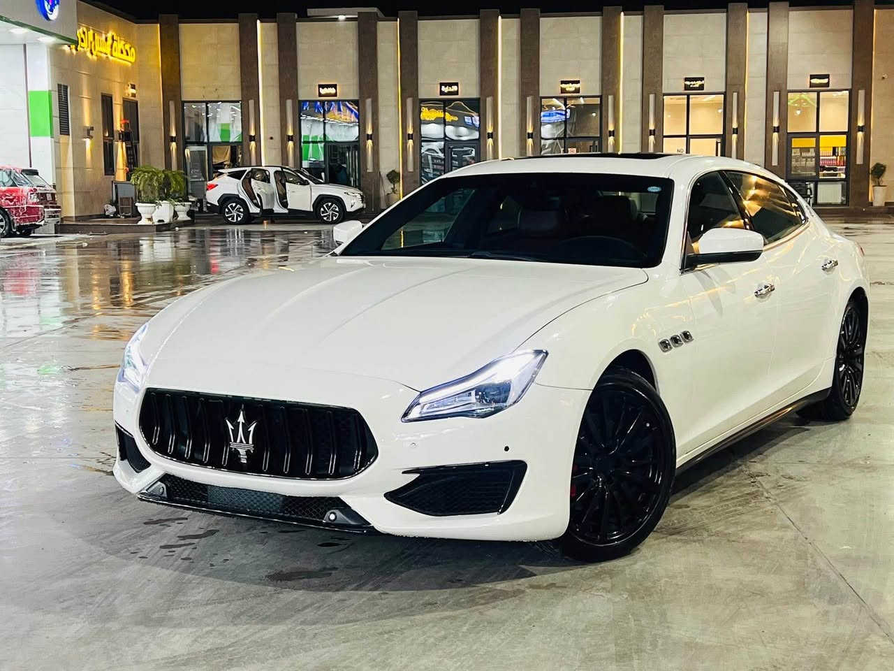 ‏ للبيع  او مرارس 

مازراتي كواترو بوتري

‏‎الـسيـارة اسـتــلام شـركـــة وكـالـه خـليجي  ضـمان دولــي

مـــودیل ( 2017 )

محرك 6 ســـلندر تــوین تــوربــو بــنزیــن 🚀 

مـــاشـــيه  158 کــم

مـــواصفــات

داخل احمر بلاد شركة

ســلاید شاشه بلادي 

سقف كنتارا 

صـوت گـزوز بـلادی  

بـــریک بــصمە   

ابــواب شــفط 

كــشنات تـدفـئه وخــزن 

مــاوس عن شــــاشە  

 ٣ نــظام قــیاد 

ویـــل بــلادی حــجم 20 تو سايز 

بـصمه  تـشغـيل مـع الابـواب ايـضا بـصمه 

الــكامـيرا مــع الـحسـاس امــامی + خــلفي 

الــكير ومـكينه وكـهربائـيات بشرط 

كلــوبات الـدشبول غير مشعول /على بـلادي الشركه  

ضرر 3 قطع صبغ 

ارباك سيستم 

‏‎رقـم و سـنويه جــديــد شــرط التـــحويــــل 🚦

‏ 

مـــكـان الـــسيارة بغداد سيديه او شارع فلسطين او اربيل 

الســـعر : 360 $ وبيهه مجال مـــجال

ملاحظة ( الادوات الاحتياطية مال سيارة نوع اوباما يعني متوفر )

وبــالحقيقــة احـــلى مـــن الصــــور 

للاستفسار الرجاء الاتصال *********** بغداد, العراق
