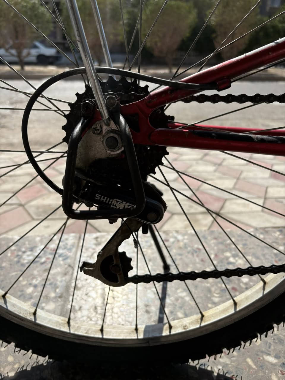 ‏سلام عليكم باي سيكل حجم 26 نظافة70 سعر الباس كل 85 وبي مجال***********￼￼ العنوان بغداد البلديات ￼
