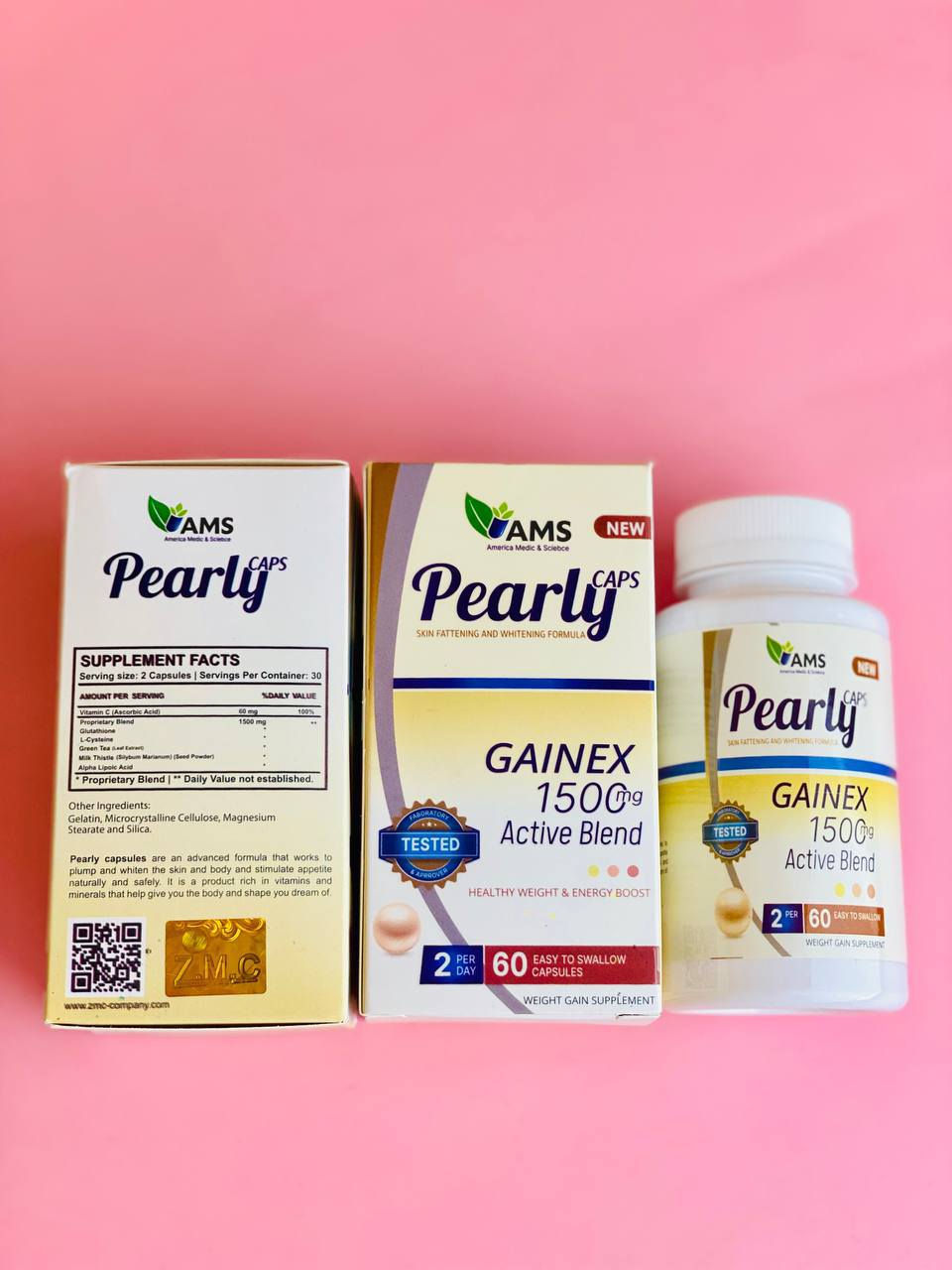 ‏💥💥AMS Pearly Cap 💥💥
كبسولات اللؤلؤ 🐚للعناية وتفتيح البشرة👩🏼

Pearly كبسول مبيض عام دائمي 
🇺🇸من شركة AMS 🇺🇸
 🇮🇶 وخاضع للفحص من قبل وزارة الصحة
لنساء 👩🏻‍🦳والرجال 👱🏻‍♂️

تحتوي العلبة على 60 كبسولة 

✅مكمل غذائي مع صيغة تبييض البشرة يساعد على منع سواد البشرة
✅منتج يعمل من أعمق طبقات الجلد لإصلاح وتوفير الغذاء المثالي للبشرة 
✅يعمل على تفتيح الجسم بالكامل ، وليس فقط أجزاء محددة,
✅ يقلل المسامات ، التي تميل إلى أن تبدو أكبر كلما تقدمنا ​​في العمر ، أكثر إحكاما وأقل حجما وكذلك مناطق مفرطة التصبغ مثل بقع العمر أو البقع الداكنة.

🚘يوجد خدمة توصيل لجميع محافظات العراق🚘


**إذا كنت صاحب هذا الإعلان وتريد حذفه لأي سبب، رجاءا أرسل رسالة إلى الدعم الفني**