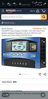 منظم طاقة شمسية • إلكترونيات