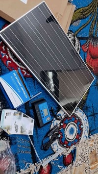 لوح طاقه شمسي كامل • ملحقات • خدمة توصيل