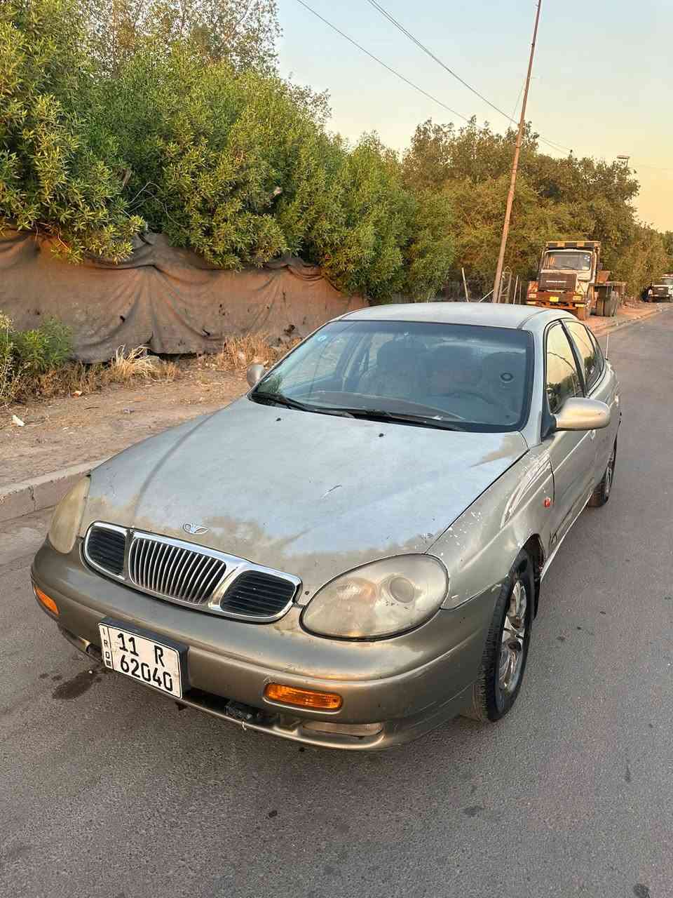 السلام عليكم سياره دايو لكنزه للبيع 1999
دايو لكنزه  اوتماتيك محرك بلادي مكينه 2000 
فول تبريد تخم تاير  سياره كامله من كلشي  
وسياره بيها جراد الرقم   *********** 
سعر 28  ورقه وبيها مجال مكان شارع فلسطين بغداد
