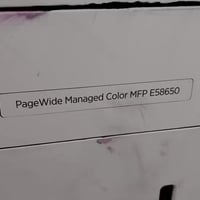 طابعة • HP E58650 • للبيع