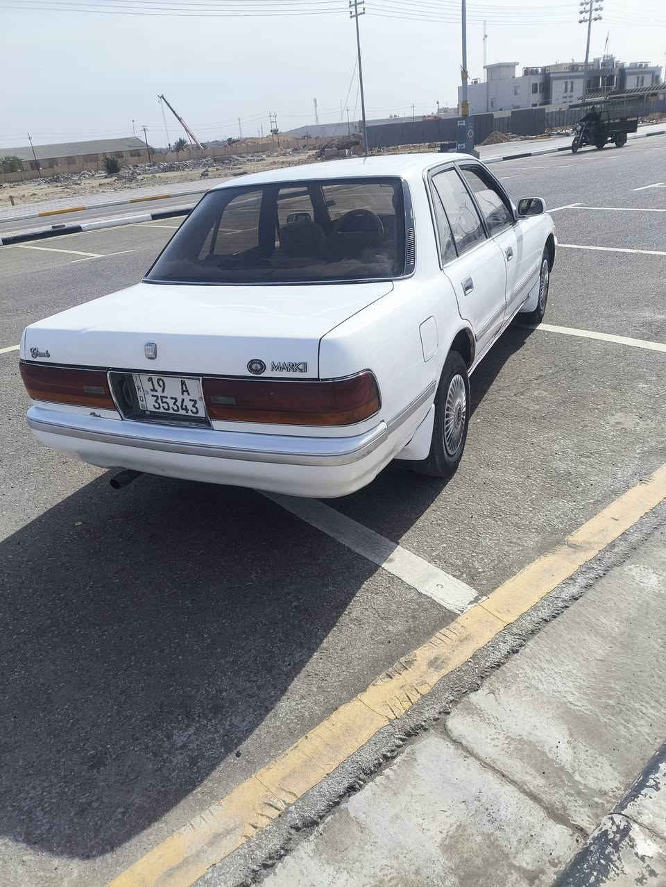 السلام عليكم
مارك كربلائي 91 
السياره جاهزه من كلشي 
كير جديد
مكينه كفاله
تبريد ثلج
كهربائيات كلها شغاله 
حداديه جديده 
رقم كربلاء باسمي 
مكان السياره كربلاء 
السعر 57
***********
