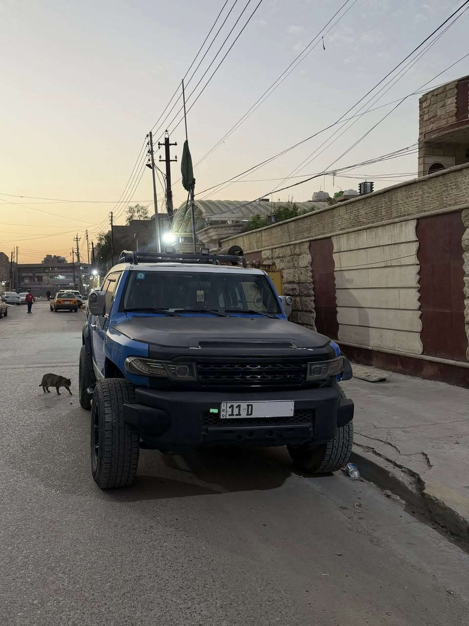 السلام عليكم رمضان كريم وأسعد الله أيامكم…
fj cruiser 
للبيع او المراوس حسب الرغبة موديل 2007 السيارة تو ويل وارد امريكي حادثها جاملغ امامي جهة السايق فقط السيارة بيها كم قطعة صبغ وكل قطعها ليبل واحد واحد مختم گير جديد شادة الها مكينة نشطة وخير من الله تبريد ثلج و fj معروفة بتبريدها تخم تاير جديد باتري جديد السيارة نقصها حدادية وملاحظات بسيطة ب الكماليات رقم بغداد قبل اسبوع من شديته يعني سنوية بعيدة السيارة عارضها ب { 130$ } وبيها مجال

***********
