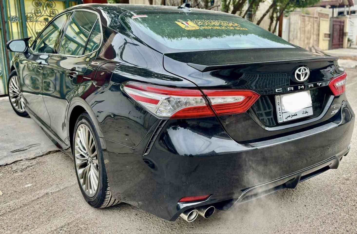 سعر مناسب جدا 168 ورقة 

كامري 2020 XSE فول V6 اعلى مواصفات 
فول مواصفات لكزز داخل احمر بلادي 

الحادث من امريكا باب خلفي وبنيد وقطعتين جلتتين بدون قطرت معجون عدا البنيد بي معجون السونار وصور الحادث بل منشور 

السعر 168 ورقة 

الموقع بغداد حي الخظراء 

الاتصال على ‭0770 003 0299‬
