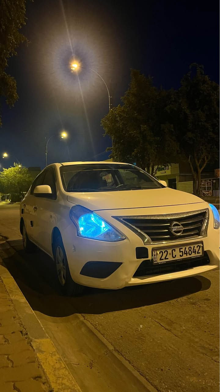 السلام عليكم 
نيسان صني موديل 2019
سيارة گير محرك شرط
سيارة بدون مصرف 
بيها شاشة كامرة سيارة حلوة مو مال معرض مال بيت السعر 110 وبيها مجال للطيبين رقم موبايل *********** كركوك, العراق
