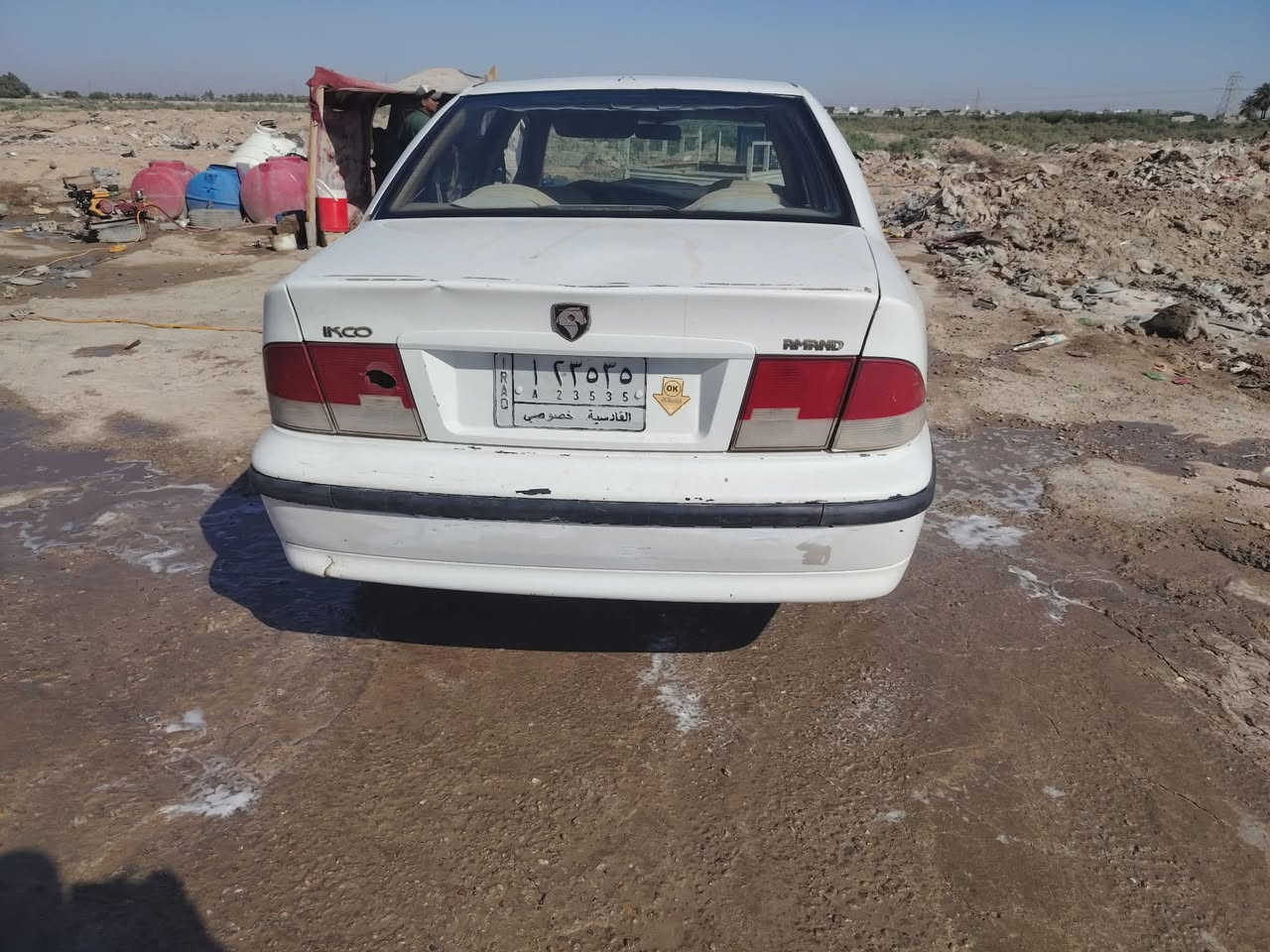 السلام عليكم
سمند رقم قادسيه سنويه ل ٢٧ مكانه بالديوانيه مكينه وكير وتبريد مشروطات.
السعر ٢٧ وبيه مجال.
***********
