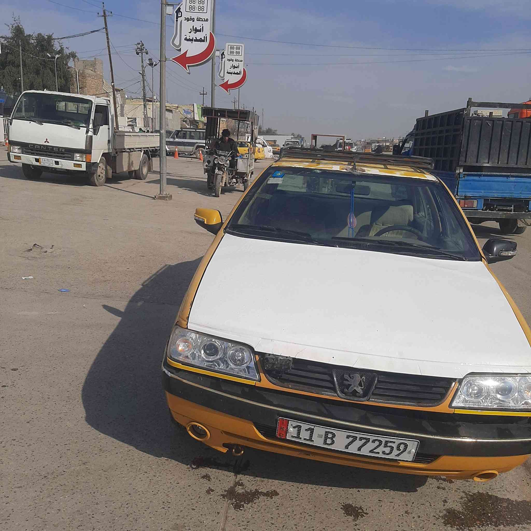 السلام عليكم للبيع سيارة بيجو لميس 2012 محرك بيه خيط تبخير كير جيد جداً سلف داينمو كله زين سيارة باأسمي رقم انكليزي
والسيارة مصفرة
السعر 23 وبيها مجال 
العنوان بغداد 
***********
