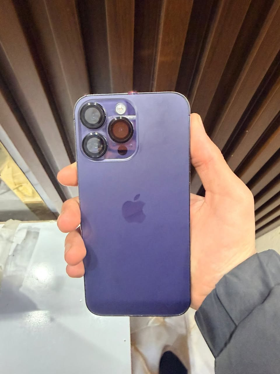 سلام عليكم ايفون 14 برو ماكس ذاكرة256 بطارية100 مبدل شاشة أصلية 3 خيارات فيس ايدي شغال ومبدل بطارية أحسن نوعية بل سوك نموذجM شرق اوسط للبيع ب575 وبي مجال مكاني ديالى التحرير رقمي ***********
