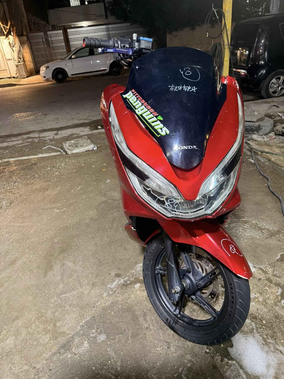 سلام عليكم pcx جيل ثالث دراجه تخبل مكينه ياباني خرسه متنسمع لل استفسار موجود خاص و اتصال ***********
