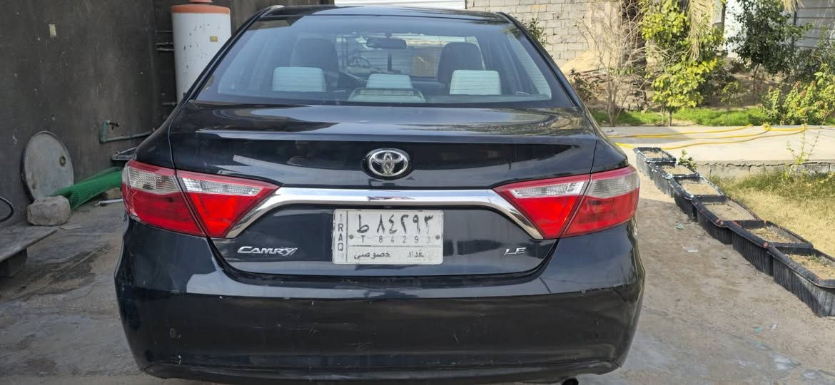 سلام عليكم كامري 2015 
LEموصفات عاديه معروف
 تخم تاير جديد 
سياره جاهزه 
بيه نواقص بصيطه 
سونار موجود بل صوره 
اتصل واخدم لكم 
*********** كربلاء, العراق
