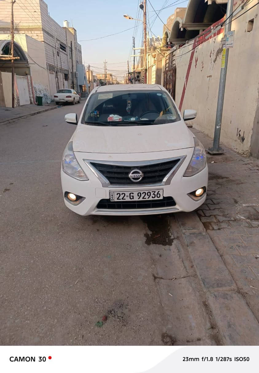 السلام عليكم نيسان صني موديل ٢٥ مكفوله كفاله عامه حتى من الشخط وكاله مضمونه ( بيع فقط)👉المكان النجف
اتصل ***********
السعر المطلوب   بيه مجال قليل 
123💸
