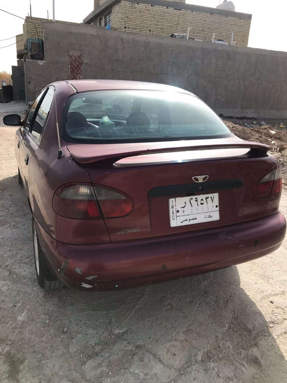 السلام عليكم دايو لانس  موديل ١٩٩٨ بغداد السياره باسمي  عارضه ٢٨ ورقه  مكاني بغداد  الدوره التصال على الرقم ***********
