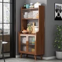 كاونتر مطبخ • خشب بامبو • ١٦٠×٣٥×٧٠ سم