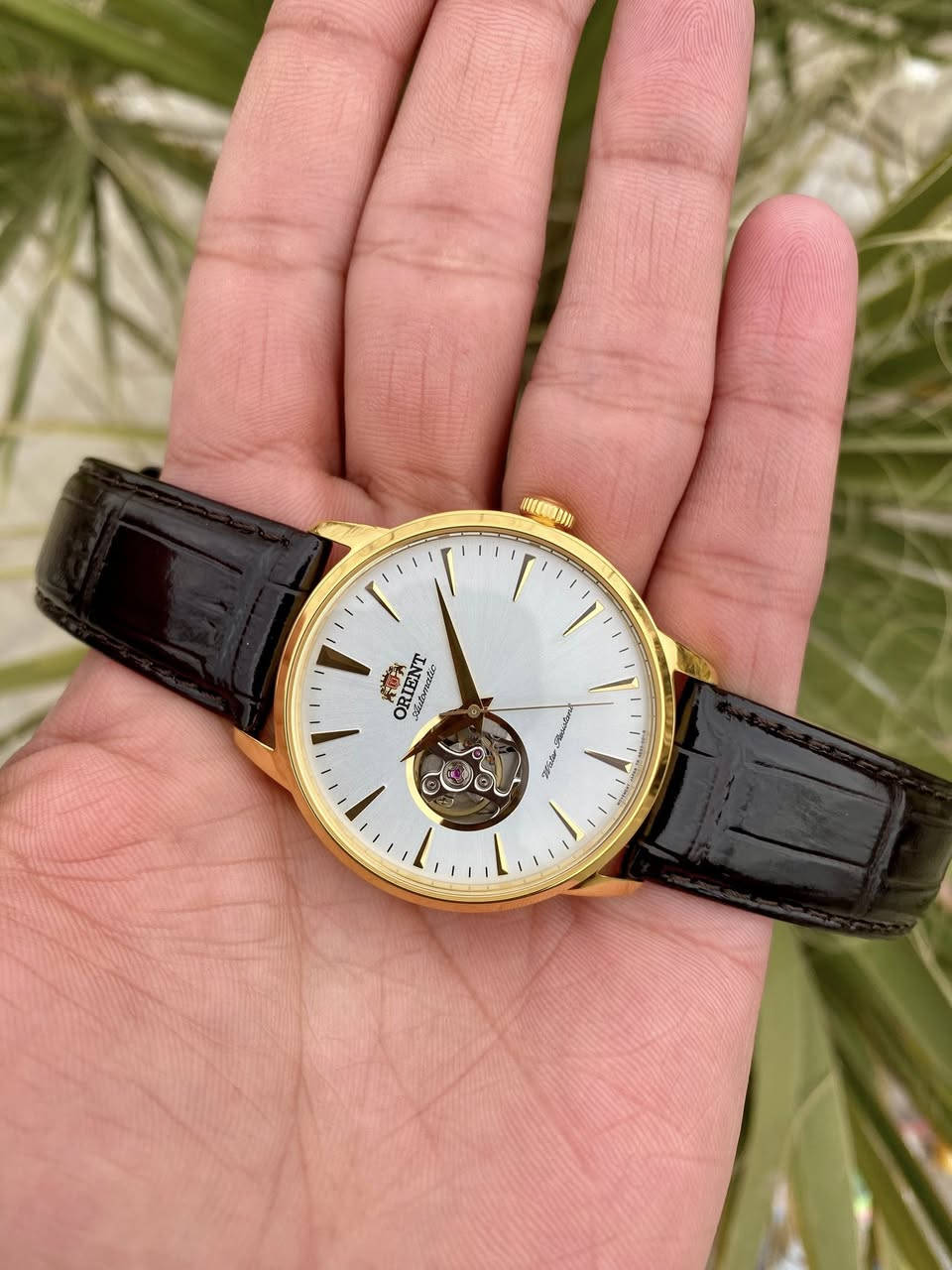 ORIENT
📍بسعر التكلفة 

الرجاء التواصل فقط للجادين 

.FAG02003W0  موديل 

Caliber FT622 Automatic  الماكنة

.Open Heart, Exhibition Caseback

.Approximately 40 Hours 

‎.وكالة كاملة المرفقات

‎.جمال الأورينت هنا مختلف جداً

‎.قلب مفتوح + ماكنة كشف

‎.اللون الذهبي بمينه ابيض

‎.السير جلد اصلي لون بيتنجاني

‎.50 متر تحت الماء

‎.مقاس 41 

.تخزين الطاقة يعمل بعد السكون 40 ساعه

*********** واتساب
