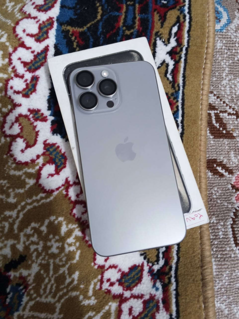 ايفون 15 بروماكس بطاريه87
256
نضيف كلش 

السعر مليون و50 الف بي مجال قليل 

***********
