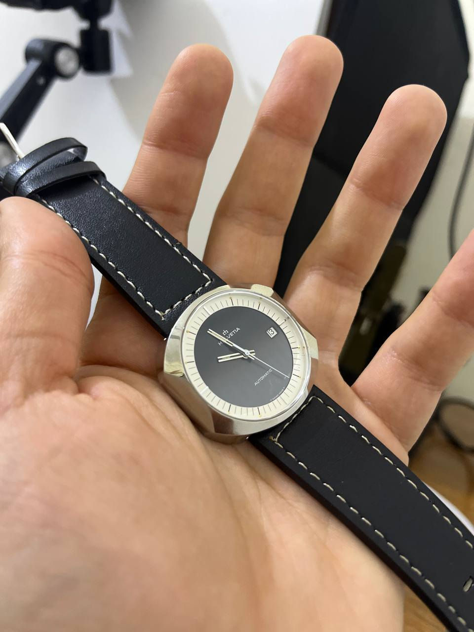 هيلفيتا سويسري اوتوماتيك
منفذ لعرض اليومي 

الماكنه من شركة ايتا

مينا نظيف ...ساعة مخزونه كالجديد 

قطر 40 

السعر شامل التوصيل 95 الف عراقي


**إذا كنت صاحب هذا الإعلان وتريد حذفه لأي سبب، رجاءا أرسل رسالة إلى الدعم الفني**