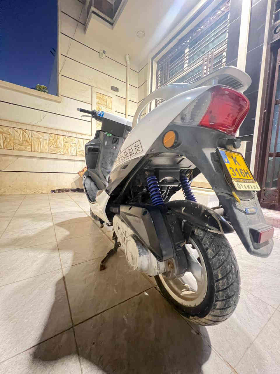 السلام عليكم
دراجة كوماكي للبيع و هاي صورها كدامكم 
محرك كفالة 
السعر 875 و بي مجال المفاوضة 
للتواصل على الصفحة و على الرقم ***********
المكان حله شارع 60
