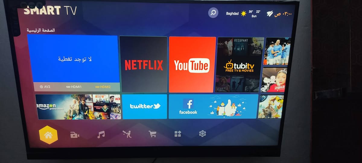 السلام عليكم شاشه حجم 55 نوع OLG فول نت شغاله السعر 200 الف قفل الاتصال على الرقم ***********
