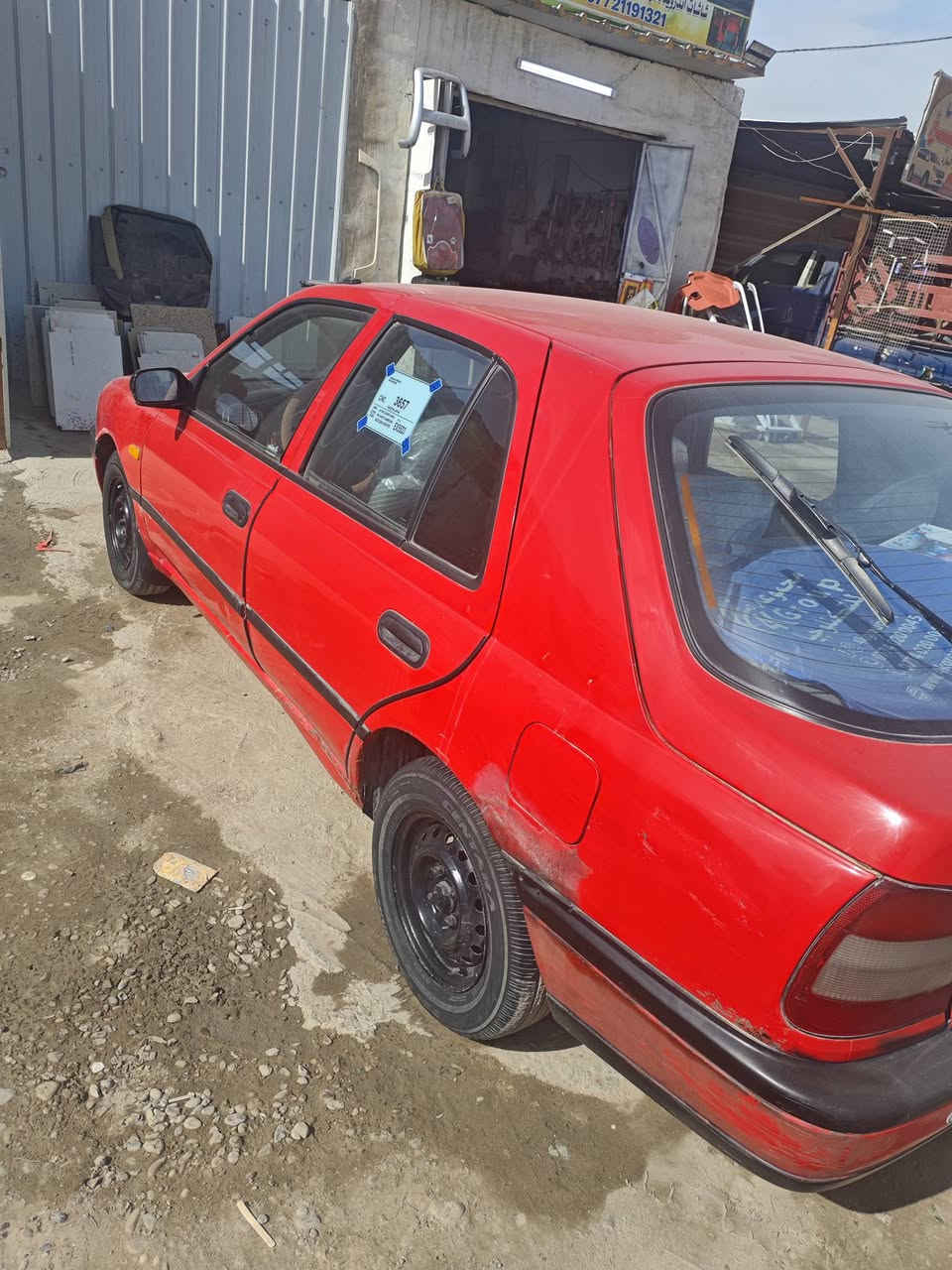 سلام عليكم من رخصة الادمن للبيع نيسان سني موديل94  كير محرك بشرط  السياره جديده ما معنى بسمي  بغداد السعر 35 ورقة  ***********
