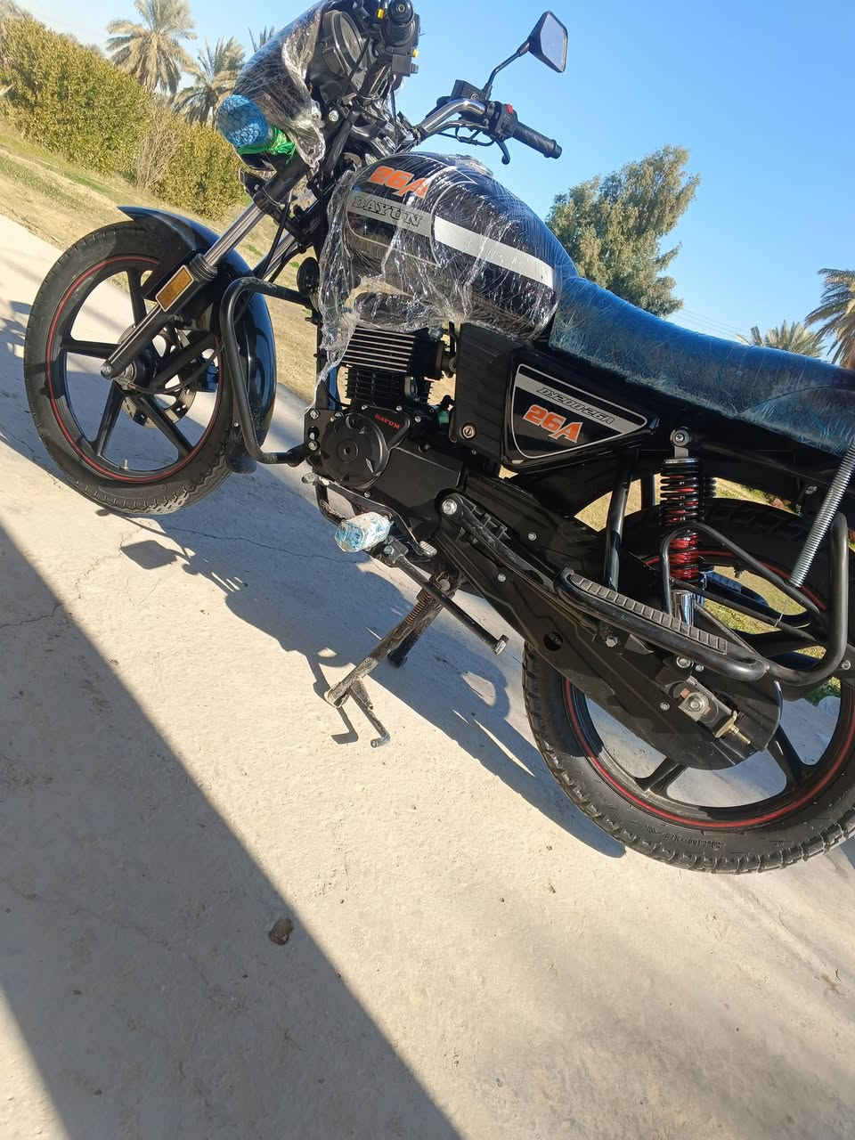 سلام عليكم دراجه دايون نفخ للبيع موديل 2025دراجه نضيفه كلش مكان بغداد ستفسار على هاذه رقم ***********
