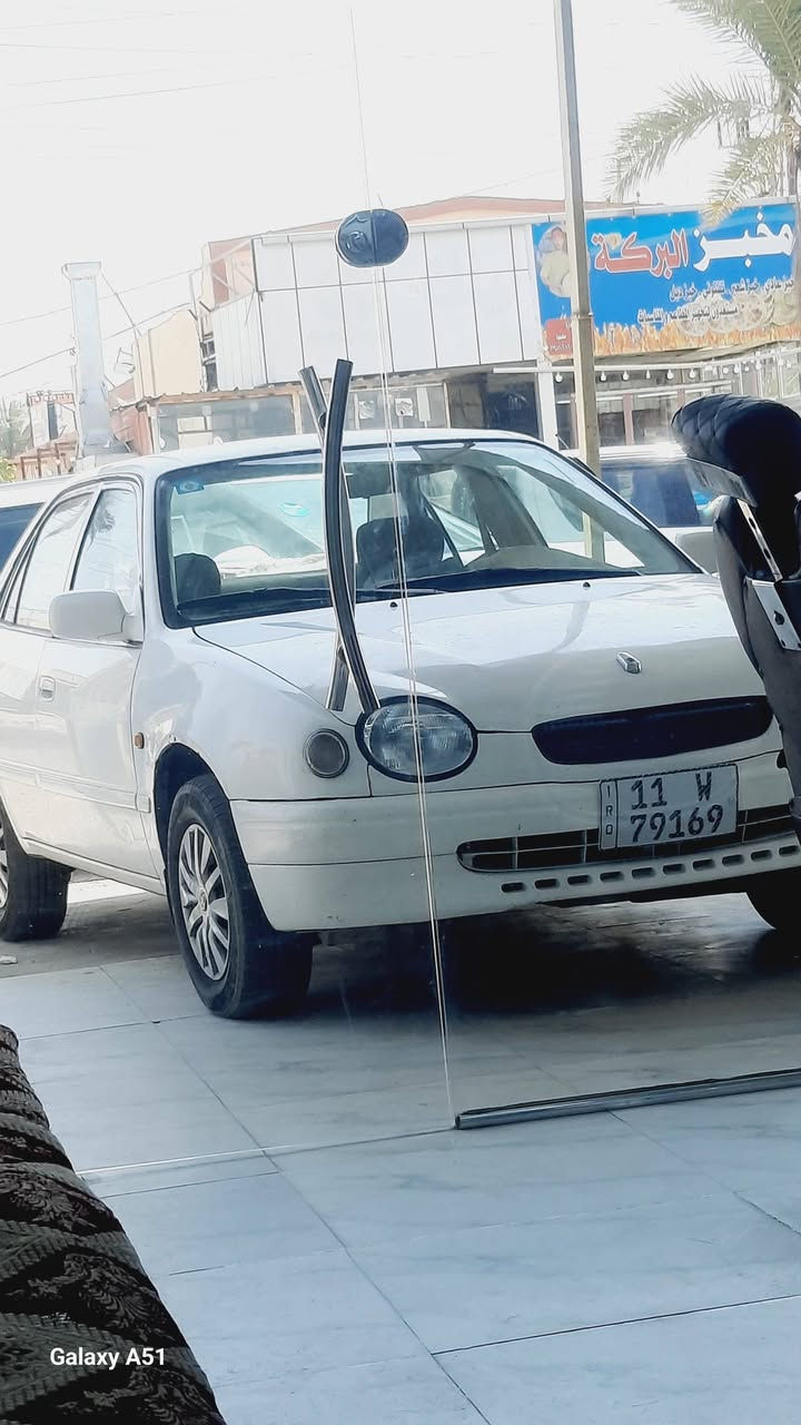 للبيع سيارة Toyota Corolla موديل ٩٩ خليجي
السيارة جاهزة بالكامل

تبريد ممتاز ❄️

تدفئة 🔥

كير ومحرك بحالة جيدة محرك كير حاويه

كهربائيات كاملة

السيارة باسمي تحويل مباشر رقم بغداد

بيها صبغ احزام 

السعر: ٦٥ وبيها مجال بسيط
مكاني صلاح الدين قضاء العلم 

رجاءا الي مايعجبه السعر يصلي على النبي محمد


**إذا كنت صاحب هذا الإعلان وتريد حذفه لأي سبب، رجاءا أرسل رسالة إلى الدعم الفني**
