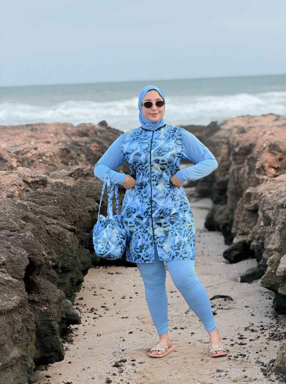 ✅ راحة وأناقة طوال اليوم 👗

إذا كنتي تبحثي عن الأناقة و ملابس سباحة محتشمة ومتوافقة مع قوانين الحجاب الإسلامي، فبوركيني طويل هو الخيار الأمثل لكي.

متكون من أربع 4️⃣ قطع
سروال
الفوق 
الصاك 
فولارد
 
🥰 ✅1ère qualité😍✅توب باش مزووق  

ألوان رائعة تلاءم جميع الفصول😍 

    S  M. L.   XL.    2XL. 3XL


**إذا كنت صاحب هذا الإعلان وتريد حذفه لأي سبب، رجاءا أرسل رسالة إلى الدعم الفني**
