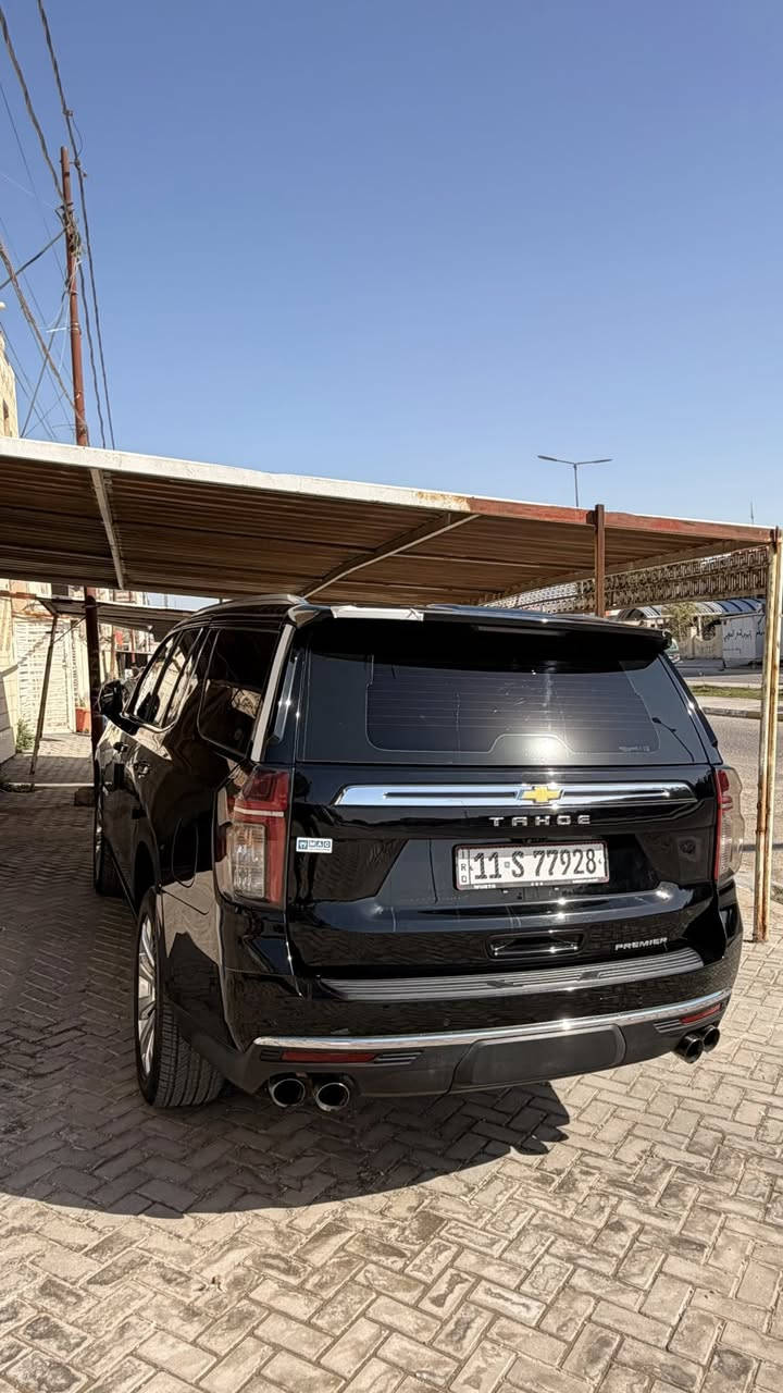 السلام عليكم تاهو بريمير للبيع ٢٠٢٣ماشيه ٧٥كفاله عامه السياره جديده ومناقصه شي تحويل مباشر  رقمهه بغداد بيع مستعجل تواصل فقط اتصال *********** السعر ٥٥٠ مجال قليل أو مراوس كامري كراون فقط.
