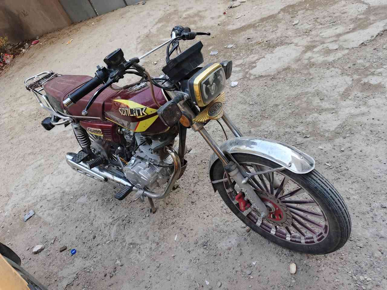 دراجه يراني سونك ٥كير للبيع مكاني كريعات قرب حسينية الزهراء ***********  موجود وساب هم
