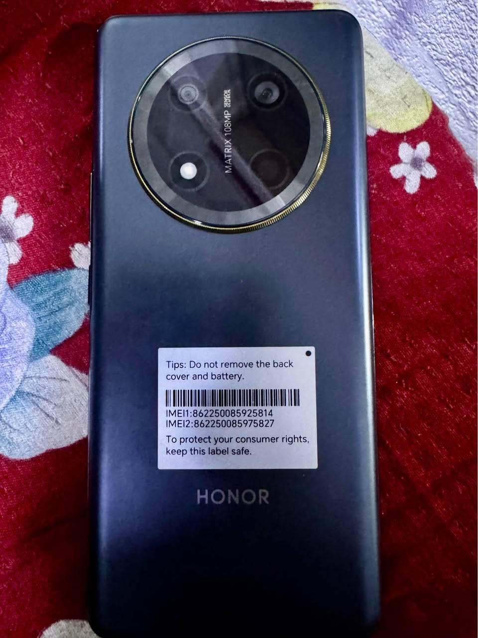 هاتف هواوي (HONOR) موديل X9C ذو ذاكرة 256 جيجا الجهاز مستعمل لمدة 10 أيام فقط ويشبه الجهاز الجديد. رقم هاتفك هو *********** كربلاء, العراق
