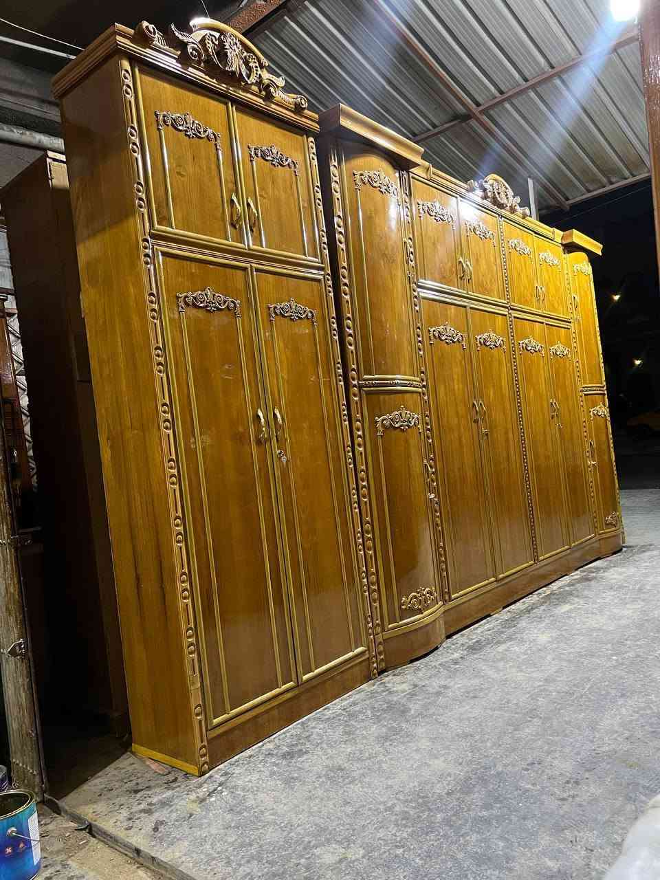 💜معرض حبوش لنجاره والاثاث 💜
بسم الله الرحمن الرحيم 

غرفه دزاين مضلع الأطراف التقطيع المكثف 
غرفه كلش نظيفه داخل وخارج صاج وظهر جرجوبه فريم داخل إطار الكنتور
الزاويه كنتوريه بارتفاع الكنتور 
النقوش الثقيل 
الغرفه أكثر من ٥ قطع 

للحجز و الاستفسار ☎☎*********** ☎☎@@
