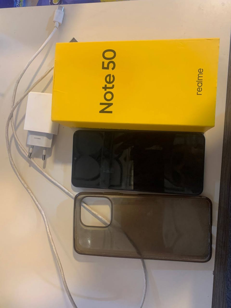 سلام عليكم جهاز ريلمي نوت 50بروم ذاكره 128 جهاز بعده جديد ب125 وبي مجال ***********
