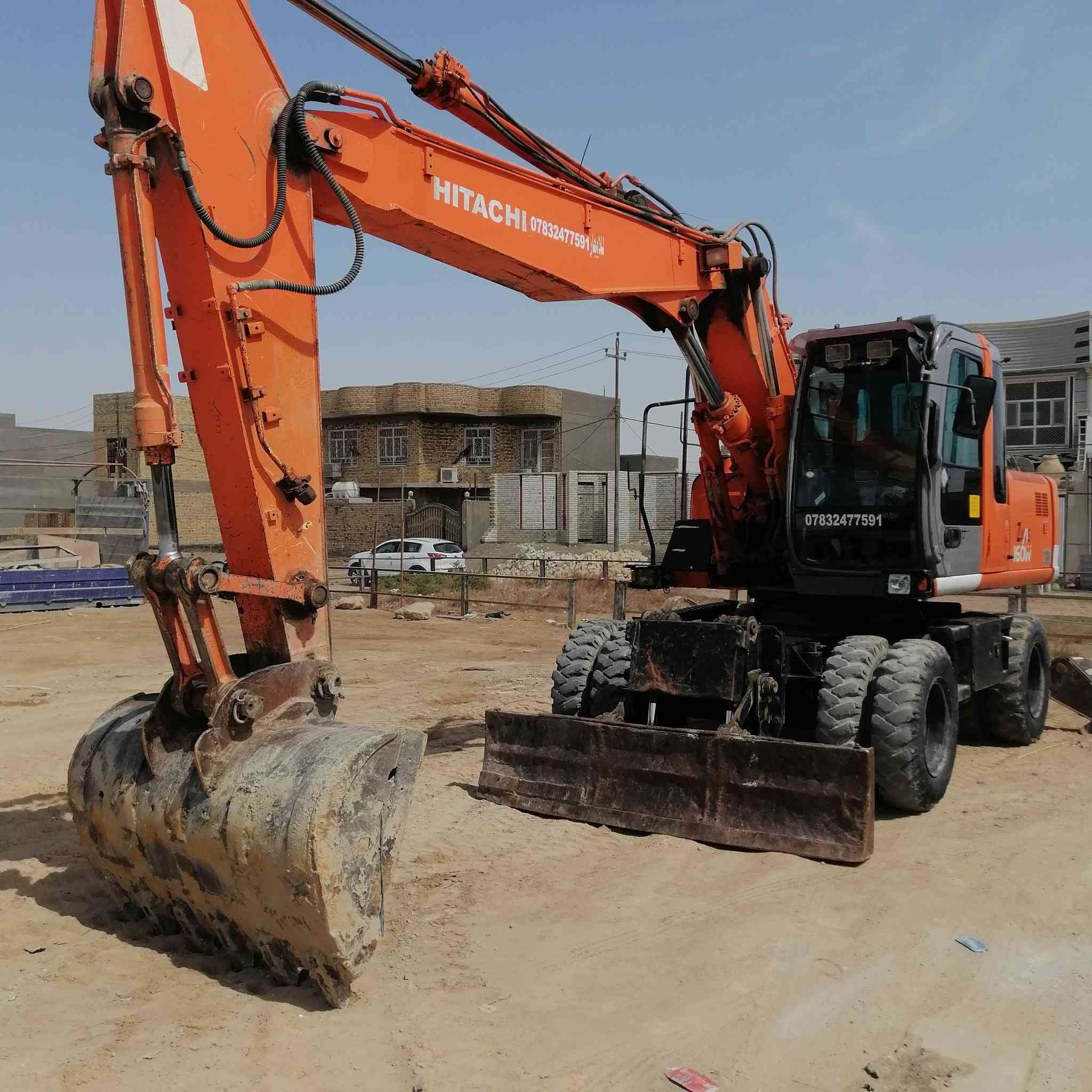 حفارة Z أم التاير للبيع موديل 2003 رقم ناصرية  سنوية بأسمي السعر 3شدات ونص 350ورقة العنوان الديوانية رقم الهاتف ***********
