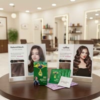 شامبو صبغة نباتية • كورزن • تغطية الشيب