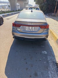 كيا فورتي رصاصي ٢٠٢٤  حادثة جاملغ الايمن بدن ايرباك  جيتي لاين   رادار...