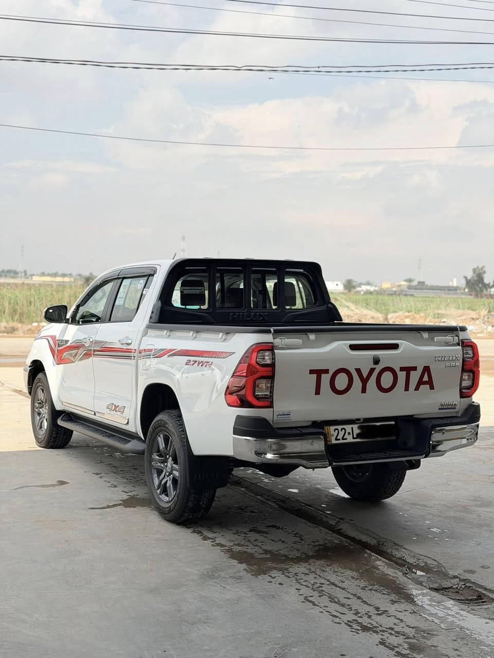 الجديد صلو ع نبي 🔥 
بيكم هايلوكس 
موديل 2025 
4x4 
 ماشيه 8000
بعدهي بوضع الزيرو 
فول مواصفات 
شاشه كامره 
شحن لا سلكي 
قطعتين تبريد 
كشنات تبريد 
تحكم جهتين 
حساس امامي خلفي 
هواي بيها مواصفات 
ساز ام الضمان 
السعر عند الإتصال 
للأستفسار اكثر 
***********@***********
