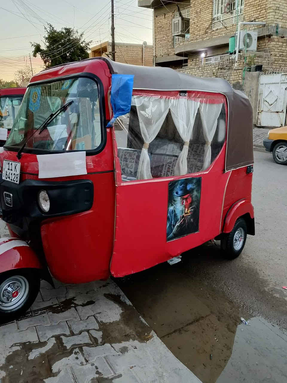 السلام عليكم تكتك للبيع موديل 2018 شهر 12 سنوية ورقم نكليزي تحويل ثاني مكينه مال 20 بيها معمره بيها دوس جاهزه من كلشي عنوان بغداد الحسينيه الراشدية ***********
