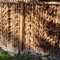 سياج حديد • حي الخضراء بغداد • ٦م×١٧٠سم