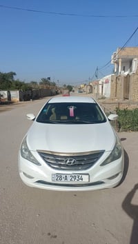 سوناتا 2011 خليجي محرك 2400  منظومه غاز جديده  بيها جاملغ خلفي صبغ وقم...