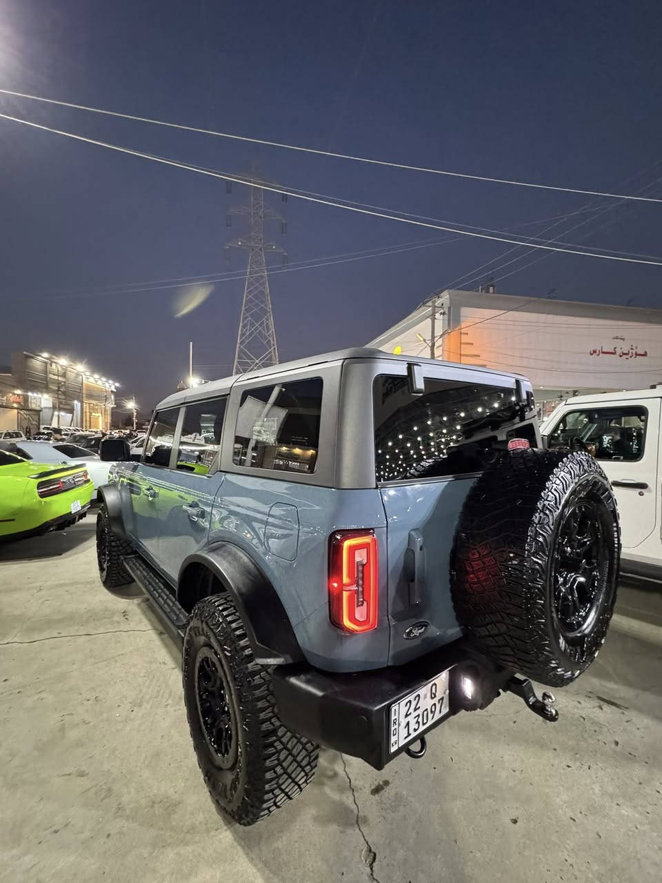 فورد برونكو2023
‏ بدون صبغ 
‏بس PDR
‏ بدون إرباك
‏بدون داخل 
‏مواصفات  OUTER BANKS ￼
كاميّرا 360
‏ستة سلندر v6￼
‏ماشي سيارة (30￼‏
سيارة رقم أربيل
‏موجود أربيل 📍
 ￼***********  واتساب
