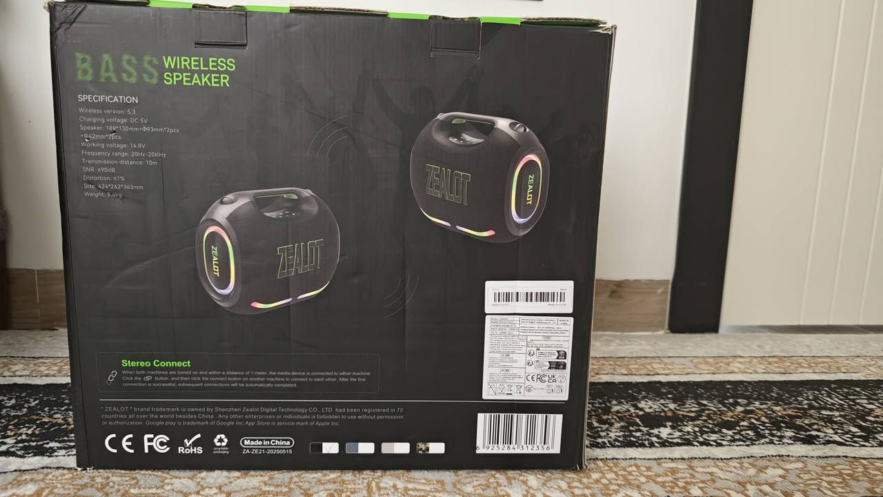 سبيكر زيلوت...جديد بالباكيت مو مال امزون اني مشتريه من بريطانيا...كارتونته وكامل غراضه موجودة...
250 واط
شحن يكفي 48 ساعة يعني يومين
سعره 420 الف وبيه مجال بسيط


**إذا كنت صاحب هذا الإعلان وتريد حذفه لأي سبب، رجاءا أرسل رسالة إلى الدعم الفني**