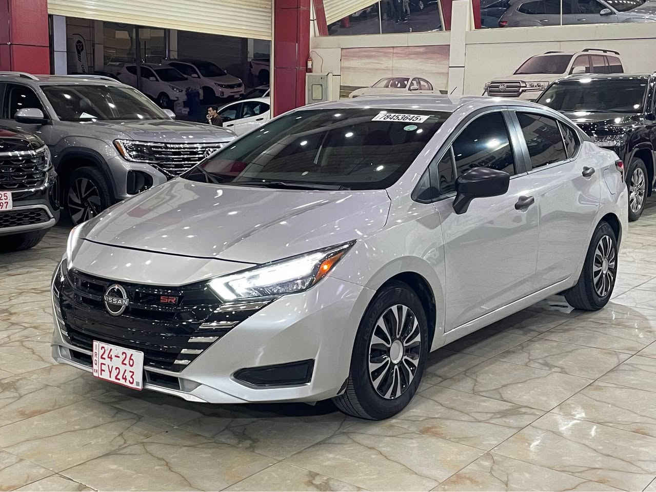 Nissan versa 2025
للبيع فقط 
نيسان فيرسا موصفات S
موديل ٢٠٢٥ 
ماشية ٣٠ الف ميل 
رادر و تحديد مسار 
رقم شاصي  : 3N1CN8DVXSL838368
بيها فقط بونيد صبغ بدون دواخل بدون ارباك بدون شاصي بشرط و شرط ترقيم
تترقم شمالي 
سعر ١١٨ $ و مجال بسيط 
مكان سيارة دهوك
للأستفسار  : *********** دهوك, العراق
