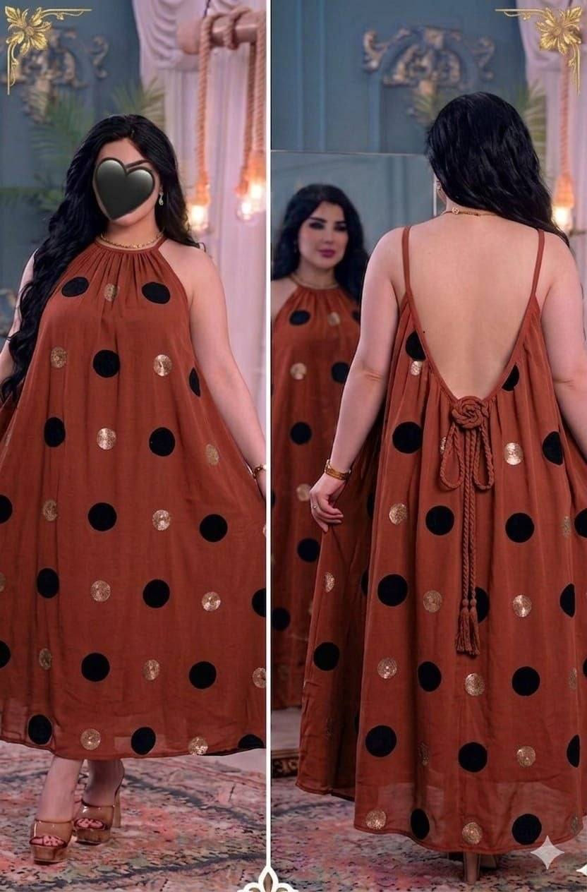 *فستان نسائي 👗✨*  
خامة *مارينا* درجة اولى  
*شرط الفحص* قبل الاستلام ✅  

مميزاته:
- امكانية التحكم بارتفاع الفستان من الظهر عن طريق الحزام المربوط 🎀
- *فري سايز* يلبس جميع القياسات 📏

*السعر جملة فقط:*  
الدزن 96 الف 💰  
متوفر حالياً 3 درزن

*توصيل لكل المحافظات:* 5 الف 🚚📦


**إذا كنت صاحب هذا الإعلان وتريد حذفه لأي سبب، رجاءا أرسل رسالة إلى الدعم الفني**