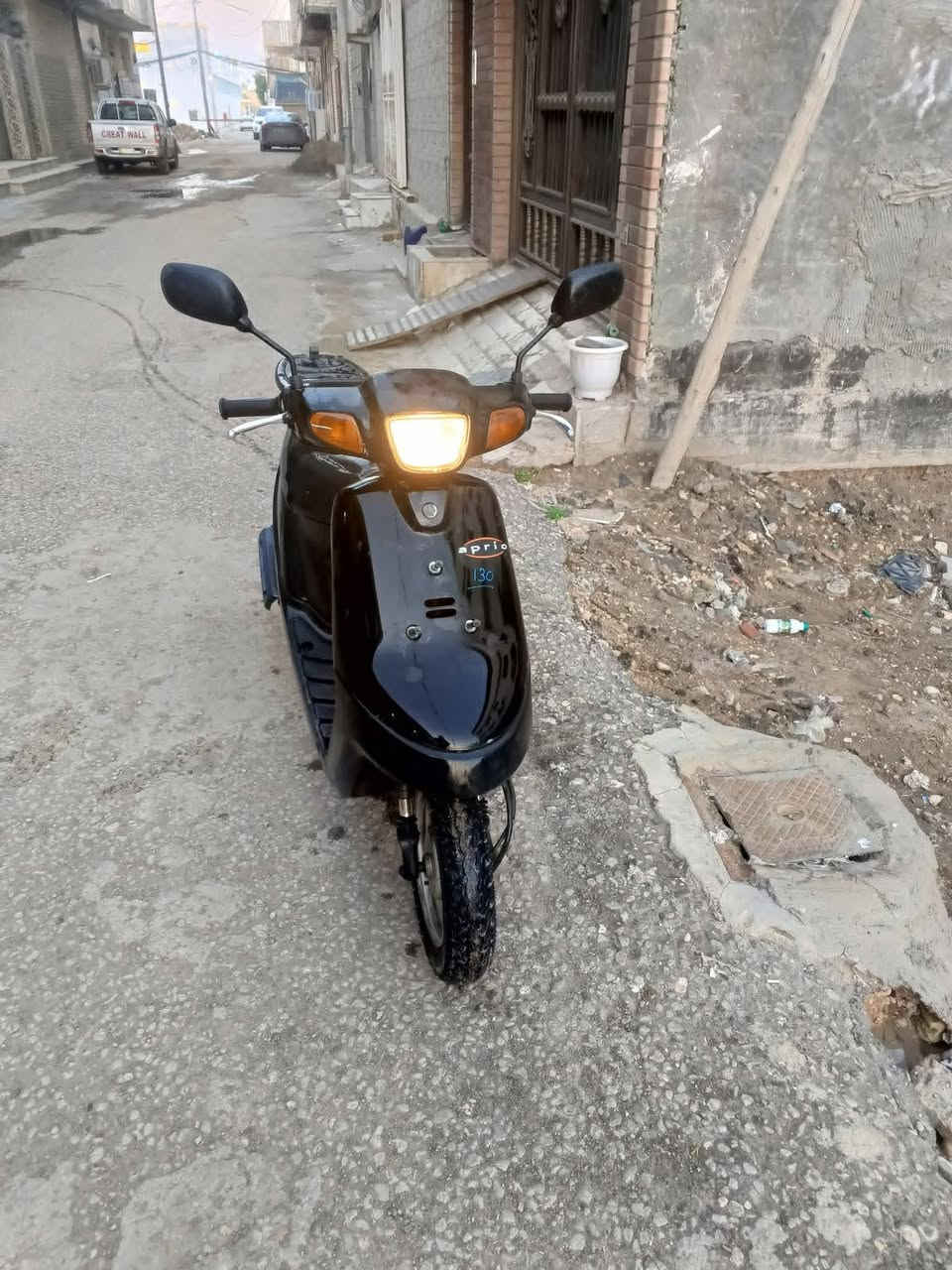 سلام عليكم ورحمه الله وبركاته
دراجه بطه موديل ٢٠٠٣ سرعه ٦٠ كلشي شغال مابيه اي شي بس بيه ضرر بل كفراك دراجه جديده مابيه اي نقص سعر خاص على هذا الرقم 
***********
مكاني كربلاء
