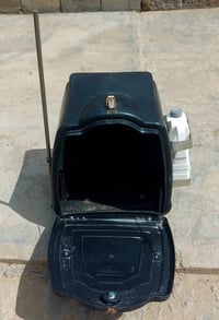 خوذة كاربون • صندوك دلفري • جنط صفاحيه