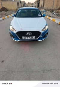 سوناتا أمريكي موديل 2018 مكفوله من الظربه والتبديل بيه رشات صبغ فقط رق...