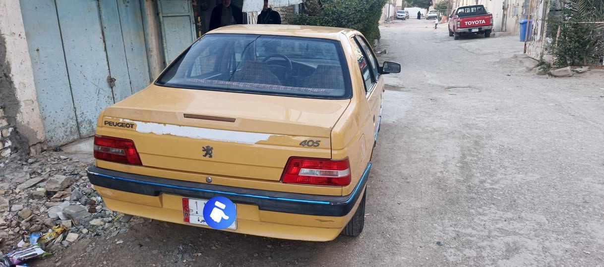 السلام عليكم بيجو405مديل15 مكفوله كفاله عامه تبريد تدفئه كلهه شغاله مصفره هيئه وغرامات السياره حلوهه ونضيفه المكان ميسان ***********
